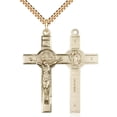thumbnail image 1 of 14kt Gold Filled St. Benedict Crucifix Pendant, 1 of 3