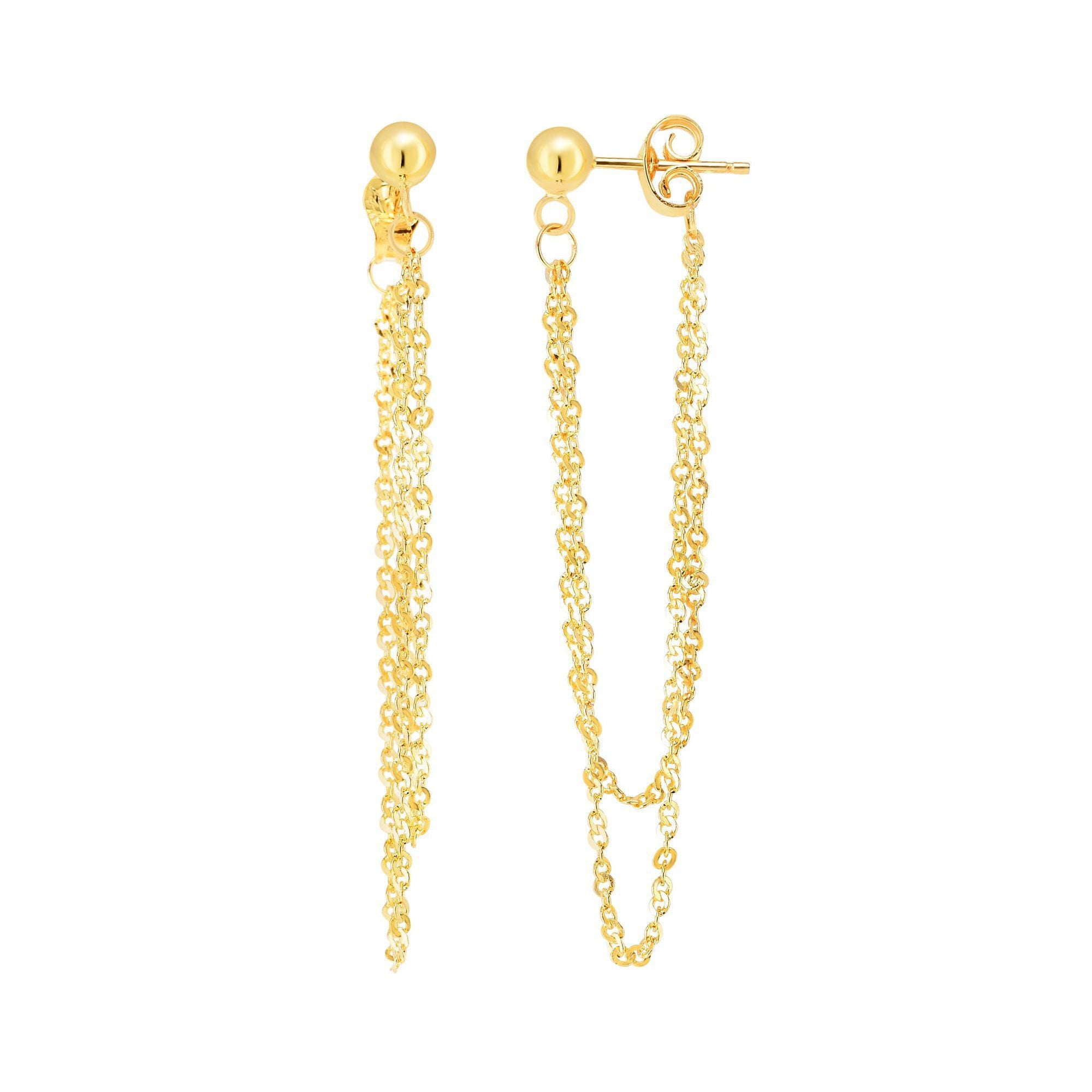 Large fancy pearl earrings gold, unusual massive leaf dangle earrings -  Ruby Lane