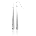 thumbnail image 1 of 14K Solid White Gold Drop Dangle Earrings, 1 of 10