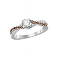thumbnail image 1 of 14kt White Gold Womens Round Diamond Solitaire Bridal Wedding Engagement Ring 3/4 Cttw, 1 of 1