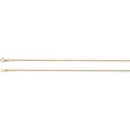 thumbnail image 1 of 14kt Yellow 1mm Diamond-Cut Rope 18" Chain in 14k Yellow Gold, 1 of 4