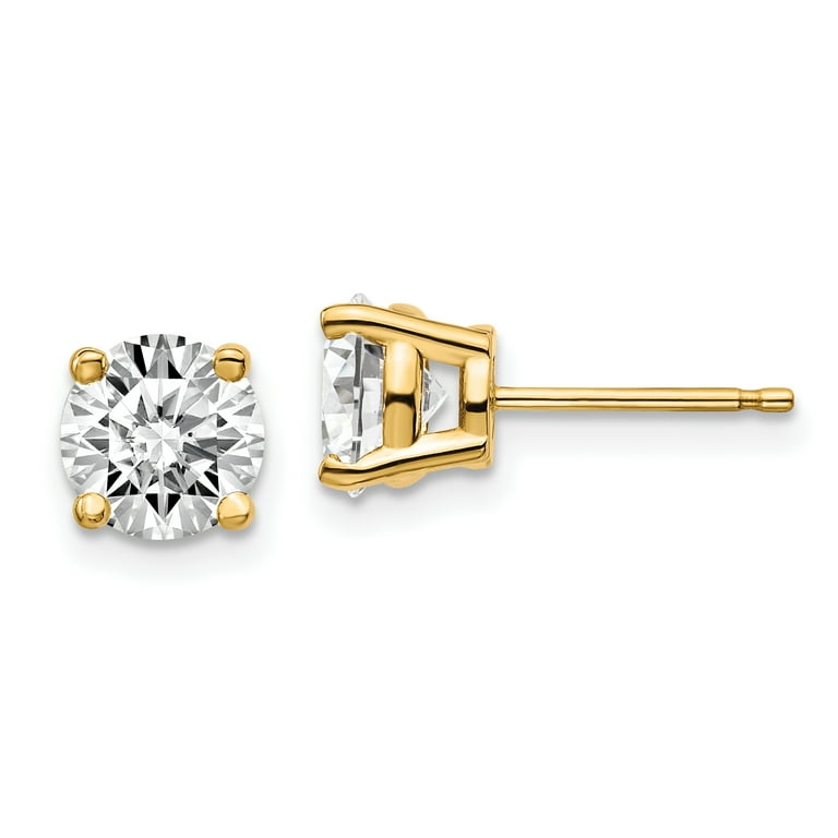 J type diamond on sale earrings