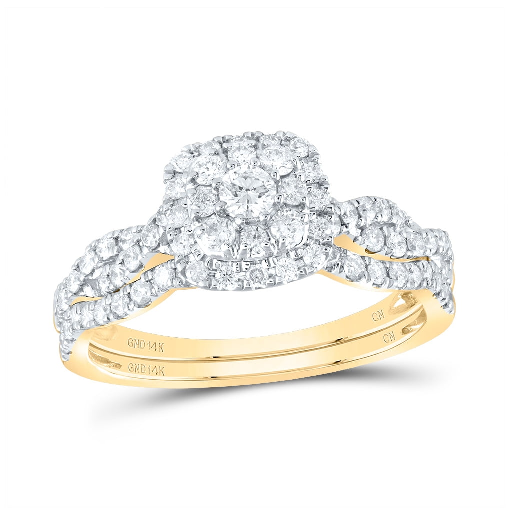 Diamant Ohrstecker 3/4 Karat - 14 Karat Weißgold Brillant