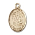 thumbnail image 1 of 14kt Yellow Gold Holy Family Medal 1/2 x 1/4 inches, 1 of 1