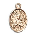 thumbnail image 1 of 14kt Yellow Gold Our Lady of Czestochowa Medal 1/2 x 1/4 inches, 1 of 1