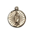 thumbnail image 1 of 14kt Yellow Gold Our Lady of Guadalupe Medal 5/8 X 1/2 inches, 1 of 1