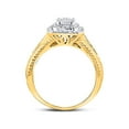 thumbnail image 1 of 14kt Yellow Gold Round Diamond Solitaire Bridal Wedding Engagement Ring 1/2 Cttw, 1 of 4