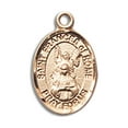 thumbnail image 1 of 14kt Yellow Gold St. Frances Of Rome Medal 1/2 x 1/4 inches, 1 of 1