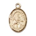 thumbnail image 1 of 14kt Yellow Gold St. John of God Medal 1/2 x 1/4 inches, 1 of 1