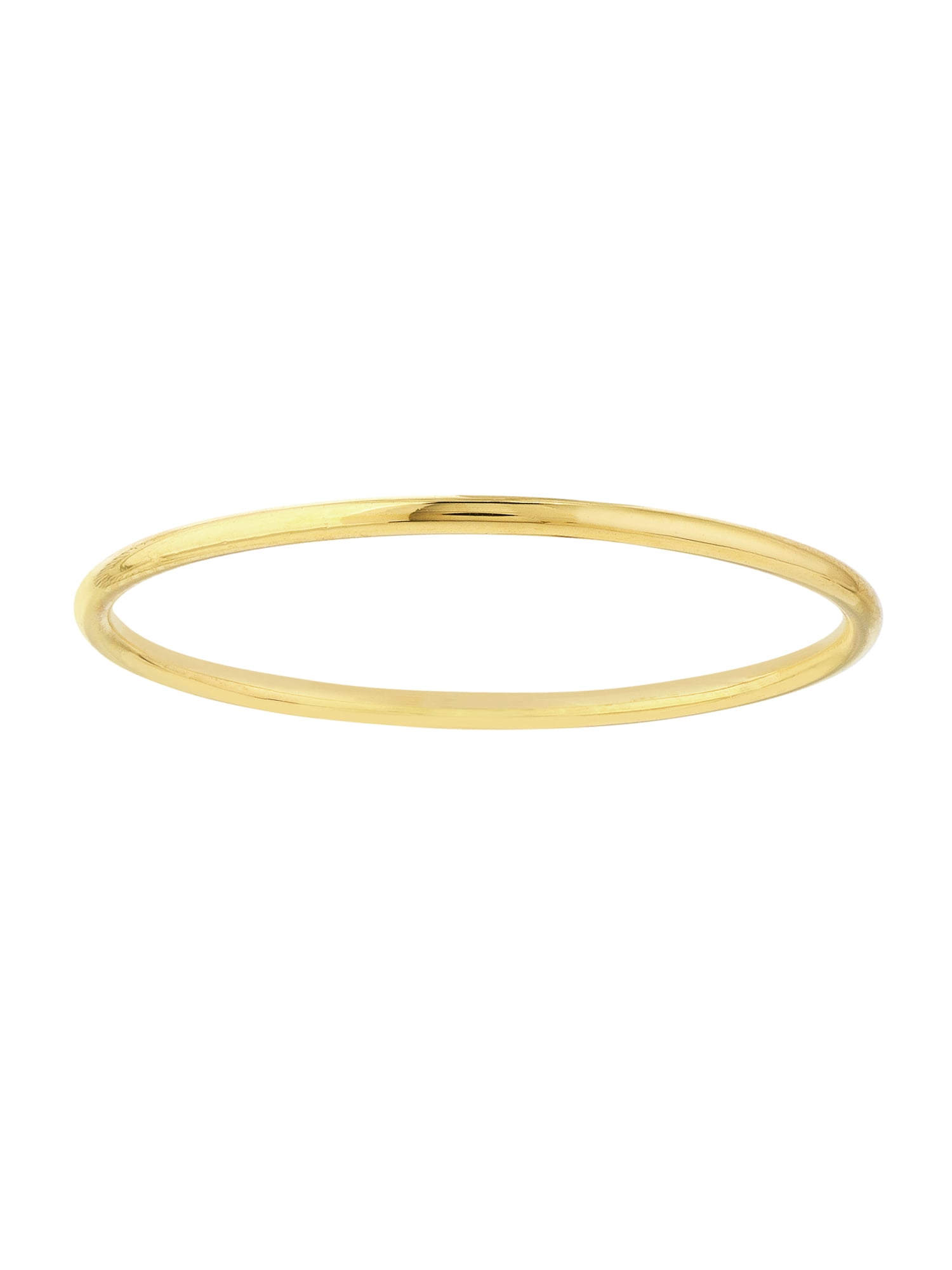 14kt Yellow Gold Women's 1mm Round Wire Stackable Ring - Walmart.com