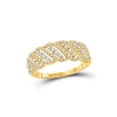 thumbnail image 1 of 14kt Yellow Gold Womens Round Diamond Anniversary Ring 5/8 Cttw, 1 of 1