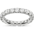 thumbnail image 1 of 14kw Lab Grown Dia VS/SI Colorless 1/2ct. Eternity Band, 1 of 5