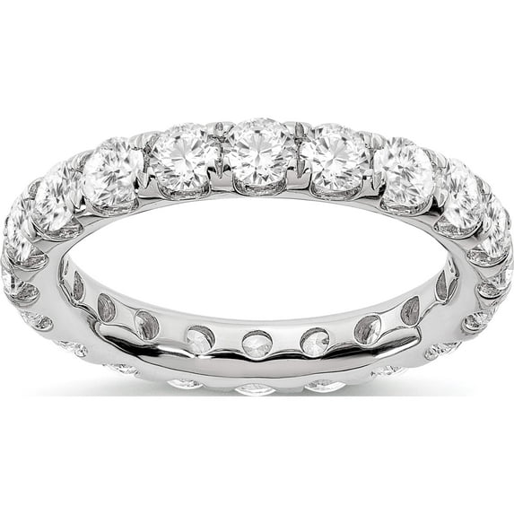 14kw Lab Grown Dia VS/SI Colorless 1/2ct. Eternity Band
