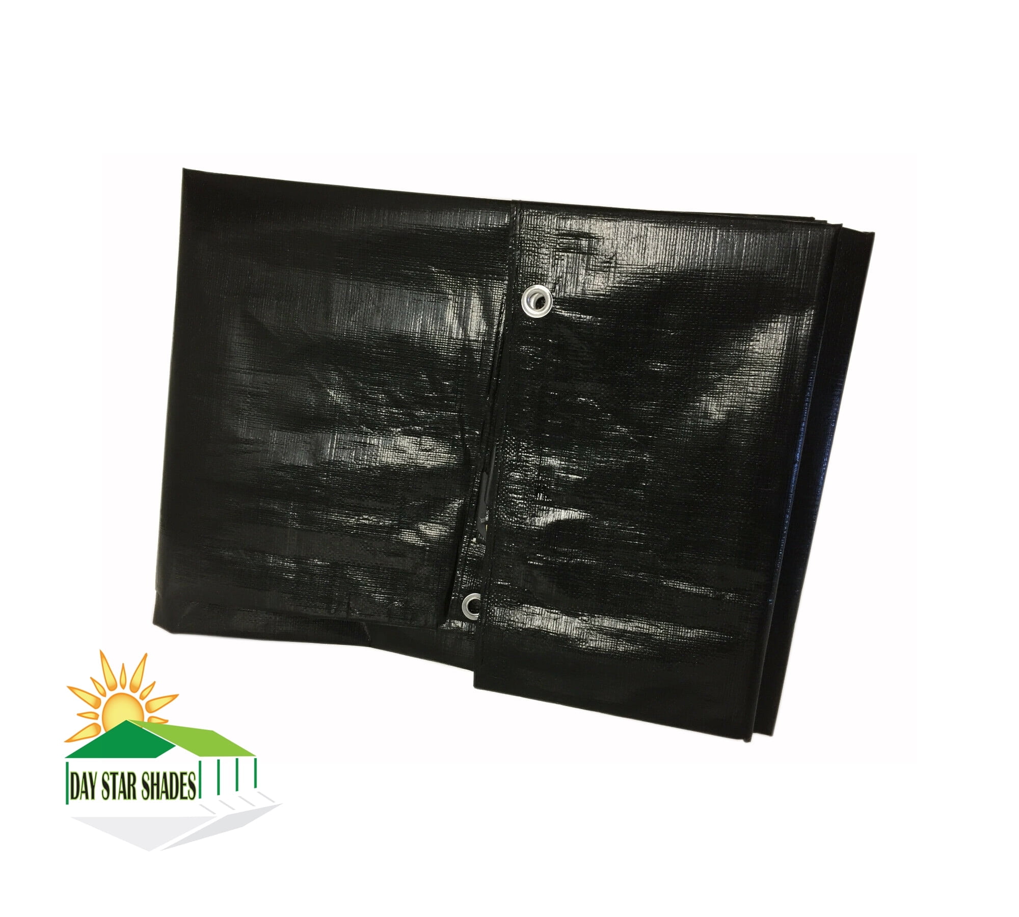 Day Star Shades 14 mil Extra Heavy Duty Black Tarp UVP