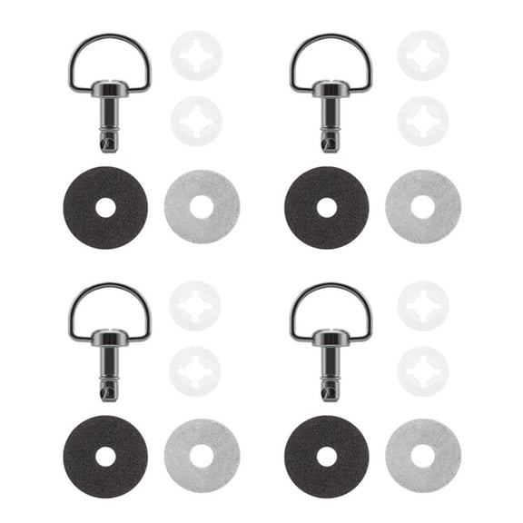 14mm/19mm Motorcycle Accessories Fairing Fasteners Set Quick Releases D-rings 1/4 Turn Rivet For Motorbike