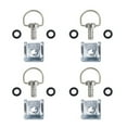 thumbnail image 1 of 14mm/19mm Universally Quick Release Race Fairing Fasteners D-Rings 1/4 Turn Rivet Motorcycle Racings Bolts Screws, 1 of 7