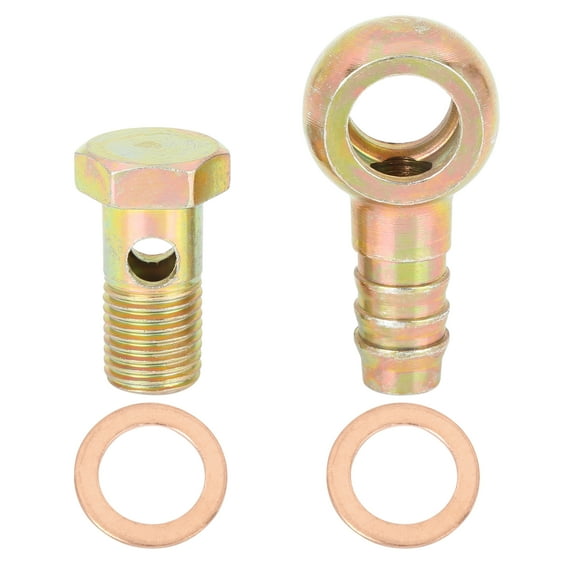 14mm Banjo Internal Diameter Banjo Hose Barb Bolt Fittings Banjo Bolt Washer Kit for Car