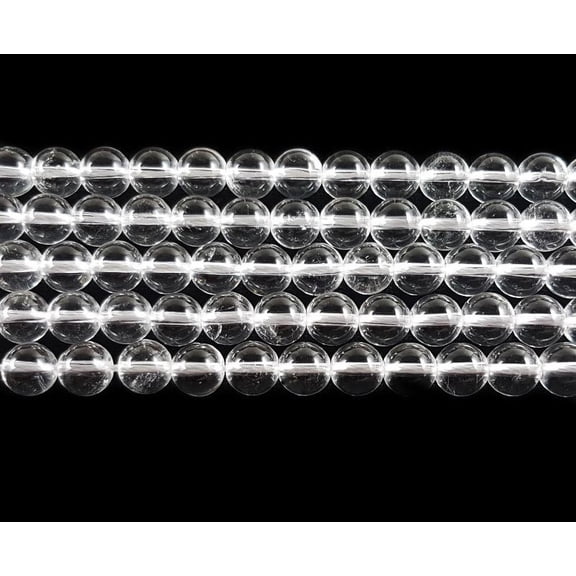 14mm Clear Crystal Quartz Round Beads ForJewelry Making