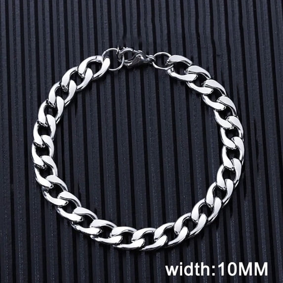 14mm Hip Hop Shiny Cuban Link Chain Bracelets Women Men Gold Color Rhinestone Iced Out Chain Bracelets Punk Wristband Jewelry QHY