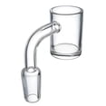 thumbnail image 1 of 14mm Laboratory Glass Funnel with Right-Angle Buffer Zone, Quartz Glass Laboratory Funnel for Chemistry Lab Researchers & Science Educators，Anti-Splash Reusable Filtration Labware,Clear,1.4x1", 1 of 6