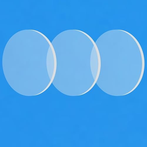 14mm Replacement Laser Lens for D1, D1 Pro, M1 S1 Series Laser Engraver, Lower Glass Protective Lenses for 5W 10W 20W Diode Laser Module (3 Piece)$$Art & Craft