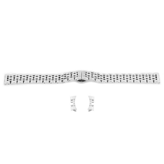 14mm Stainless Steel Watch Band Replacement Strap for WatchesSilver