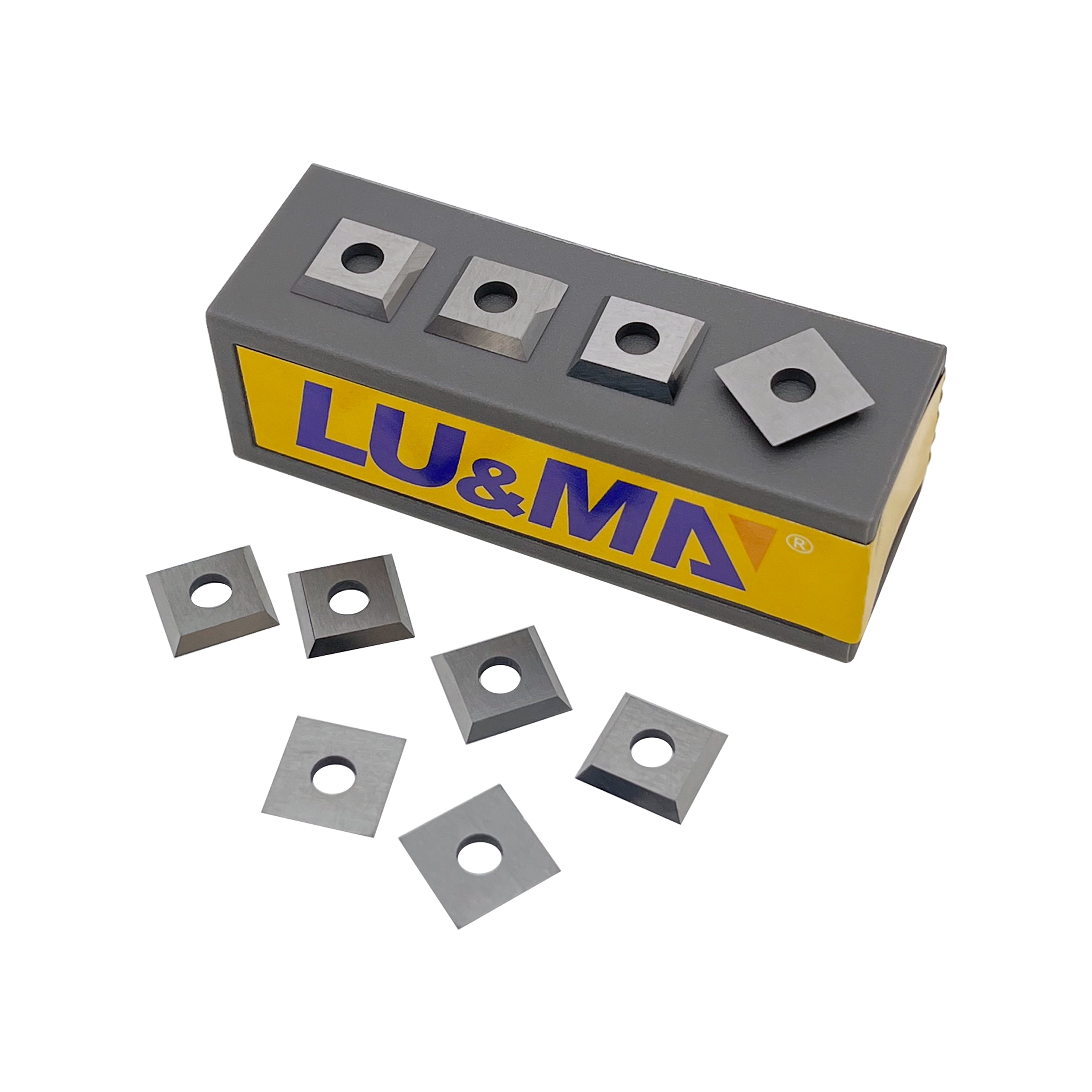 15mm Square Tungsten Carbide Replacement Cutter Inserts