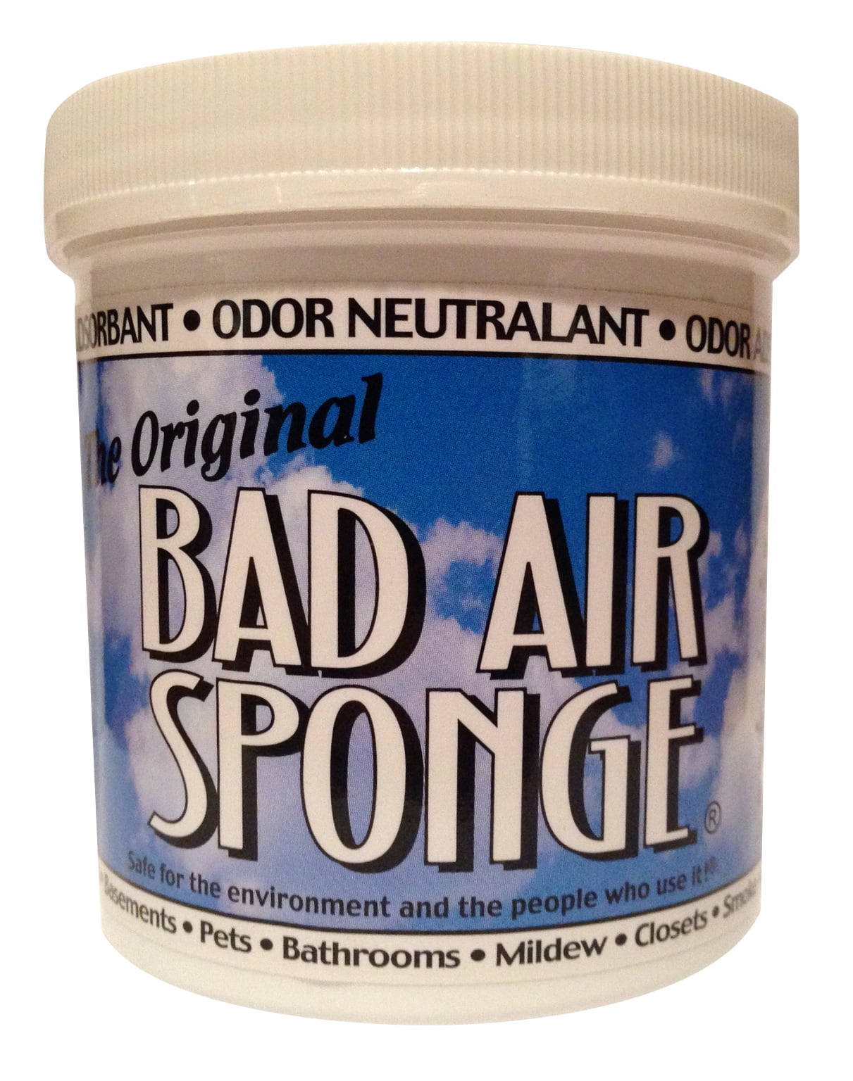 Bad Air Sponge 1lb. Air Odor Absorbant 12 Pack