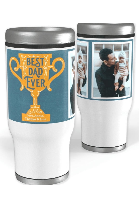 14oz Customizable Photo Stainless Steel Tumbler