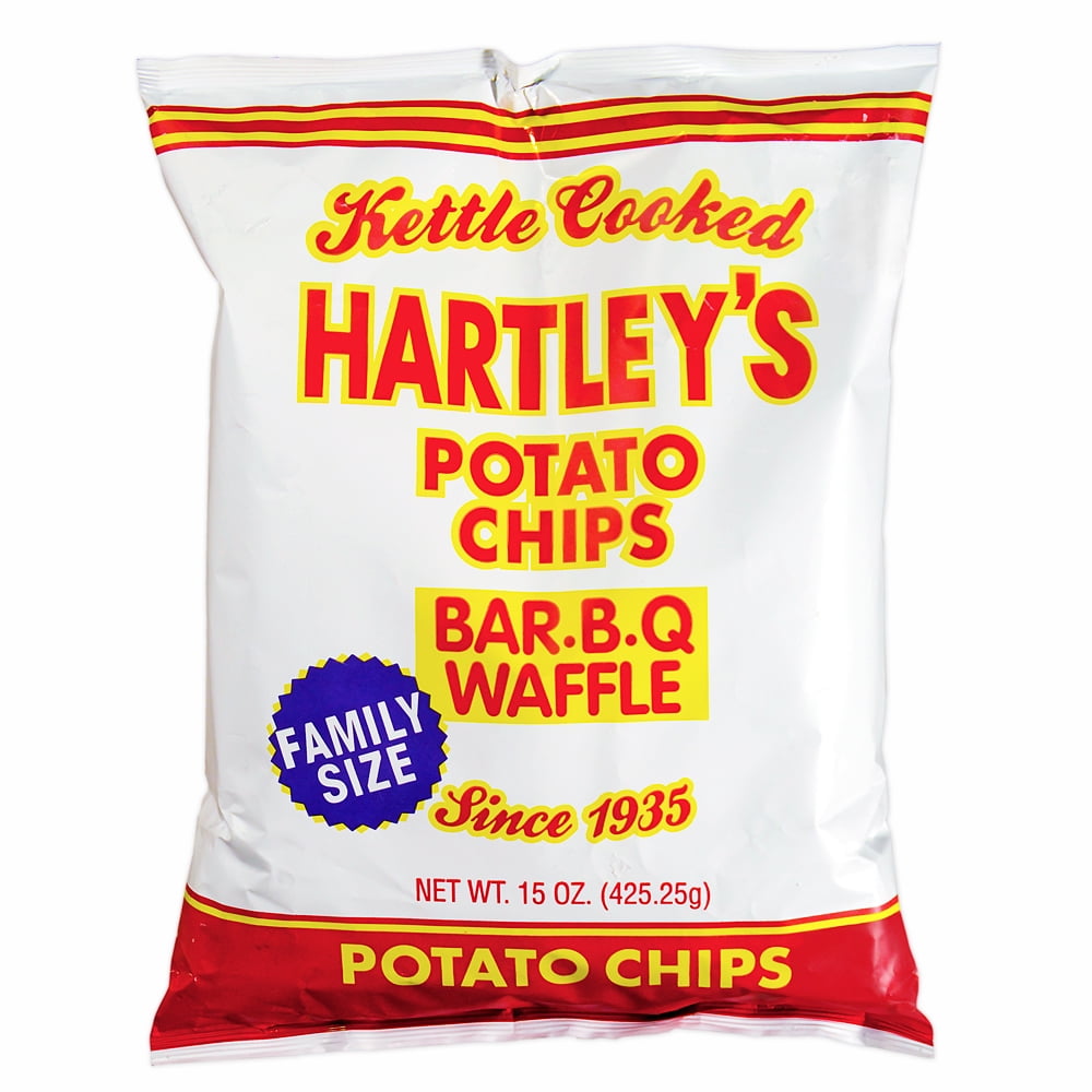 14oz. Hartley's BBQ Potato Chips