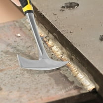 14oz Head Weight Chipping Hammer High Carbon Steel Welding Chipping Hammer with Non Slip Ergonomic Handle for Burr Grinding Casting Repair