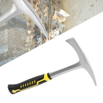 14oz Head Weight Chipping Hammer High Carbon Steel Welding Chipping Hammer with Non Slip Ergonomic Handle for Burr Grinding Casting Repair