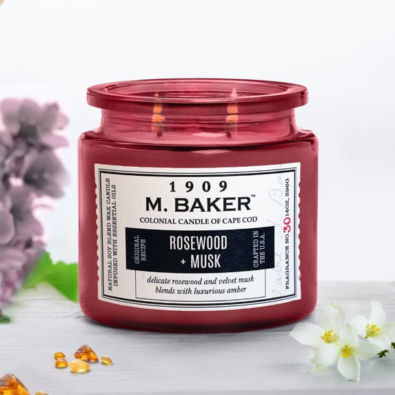 14oz M Baker Rosewood & Musk