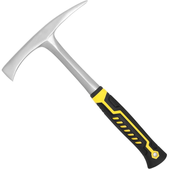 14oz Welding Chipping Hammer, Heavy Duty Slag and Spatter Removal Tool with Non-Slip Handle for Welding, Metal Cleaning, Workshop DIY Projects