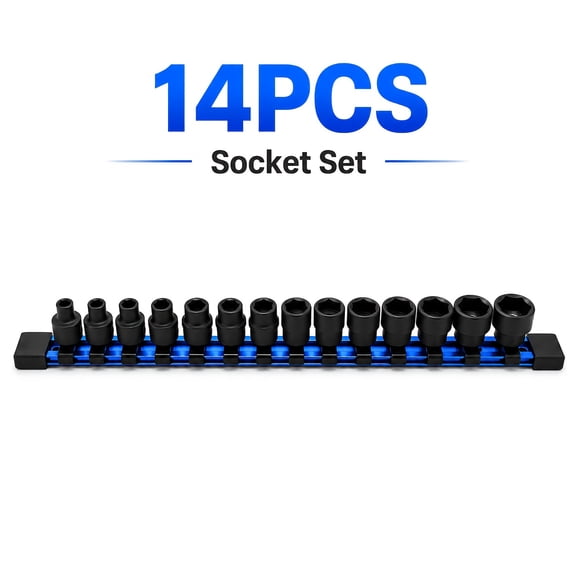 14pc 3/8" Nano Impact Socket Set