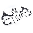 thumbnail image 1 of 14pc Front Suspension Control Arm Kit with Ball Joints & Tie Rod Ends for Jeep Grand Cherokee 2005-2010, Commander 2006-2010, K620188 MS25170 MS25171 ES80644 ES80643 EV80782 K80861 K80468, 1 of 6