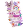 14pcs Children Hair Clip Kid Girl Cartoon Cute Exquisite Hair Pin