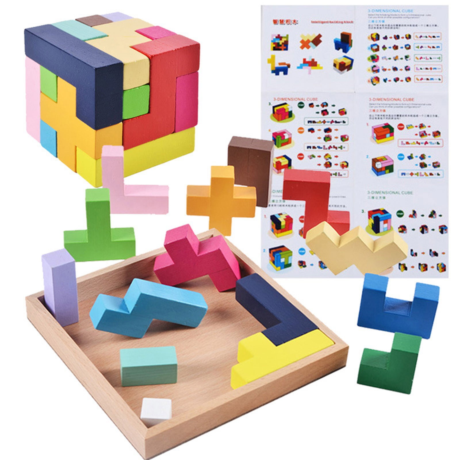 Rubik's cube - 14pcs Dish Sponge With Scrubber, Esponjas De Fregar Platos, Dish Sponge For Wash Dish, Magic Eraser Sponge, Scrubs Pad For Wash Dish