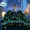 thumbnail image 1 of Kids Play Couch, Caveen 14Pcs Modular Kids Play Sofa,Glow in the Dark Toddler Play Couch for Playroom,Gray, 1 of 12