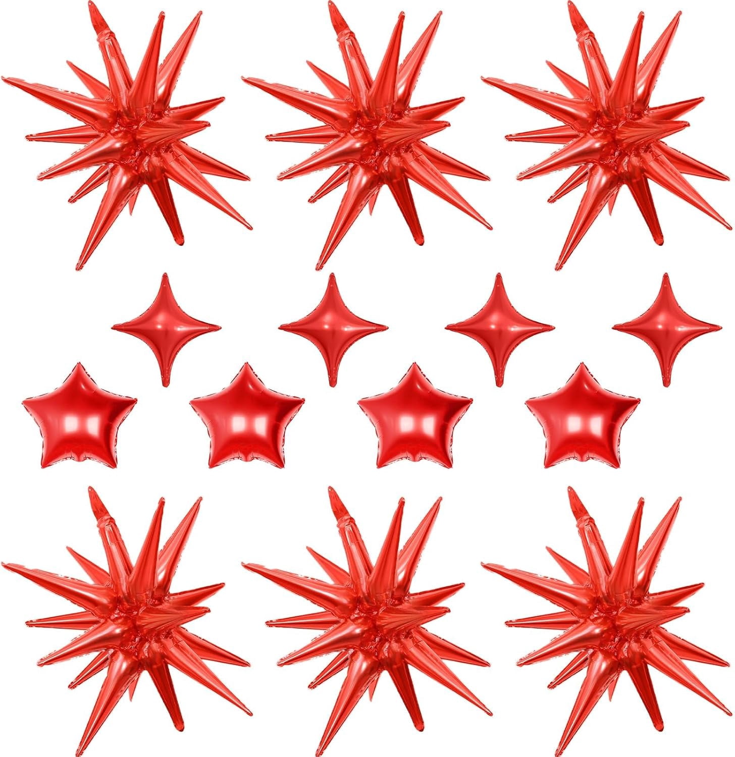 14PCS Christmas Party Decorations Balloons Set – Big Foil Holiday Balloons For Indoor & Outdoor Festive Atmosphere