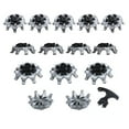 thumbnail image 1 of 14pcs Unisex TPU Adult  Golf Shoe Spikes Fast Twist Replacement Spikes And Tools, 1 of 9