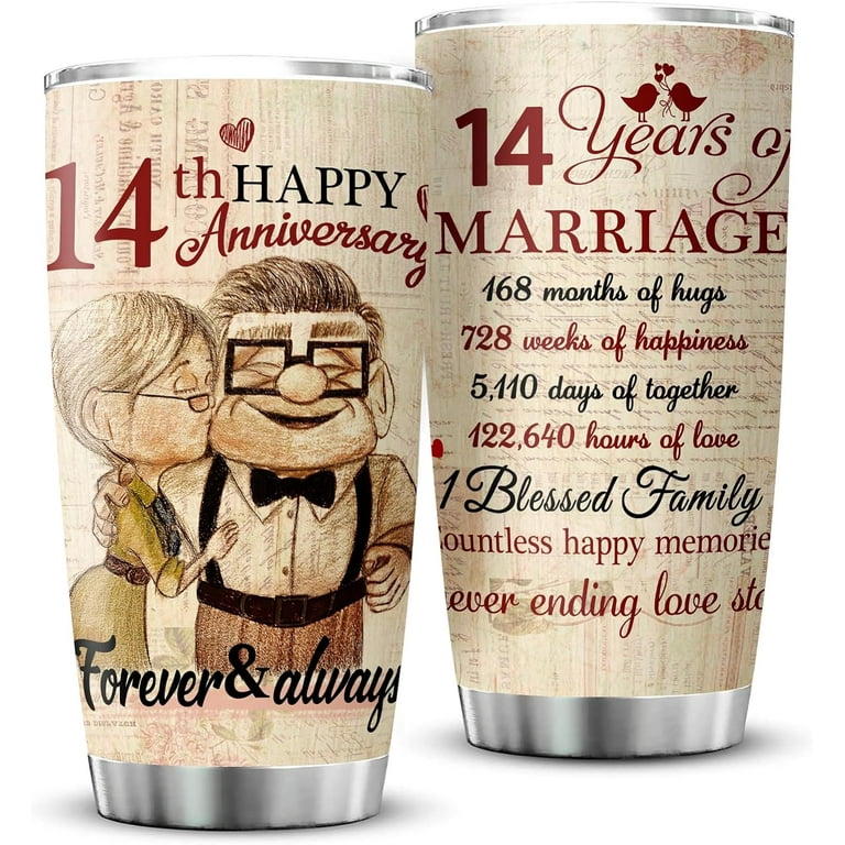 14th Anniversary Vintage Gifts, 14 Year Anniversary Wedding Gifts