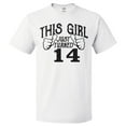 thumbnail image 1 of 14th Birthday Gift For 14 Year Old This Girl Turned 14 T Shirt Gift, 1 of 2