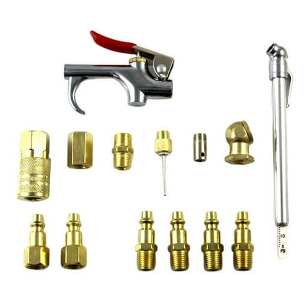 14x Air Compressor Accessories Air with 1/4 NPT Tip Chuck