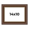 thumbnail image 1 of 14x10 Copper and Brown Real Wood Picture Frame Width 2 inches | Interior Frame Depth 0.5 inches |, 1 of 8