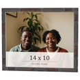thumbnail image 1 of 14x10 Frame Brown Bamboo with Dark Coffee/Walnut Finish | Solid Wood Picture Frame Width 0.75, 1 of 8