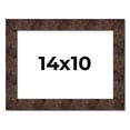 thumbnail image 1 of 14x10 Frame Brown Burl Real Wood Picture Frame Width 1.625 Inches | Interior Frame Depth 0.5 Inches, 1 of 8