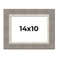 thumbnail image 1 of 14x10 Frame Grey Real Wood Picture Frame Width 2.75 Inches | Interior Frame Depth 0.5 Inches |, 1 of 8