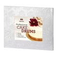 thumbnail image 1 of Cake S.O.S 14x10 inches White Rectangle Cake Drum Board, 1/2″ Thick, (1-Pack), 1 of 8