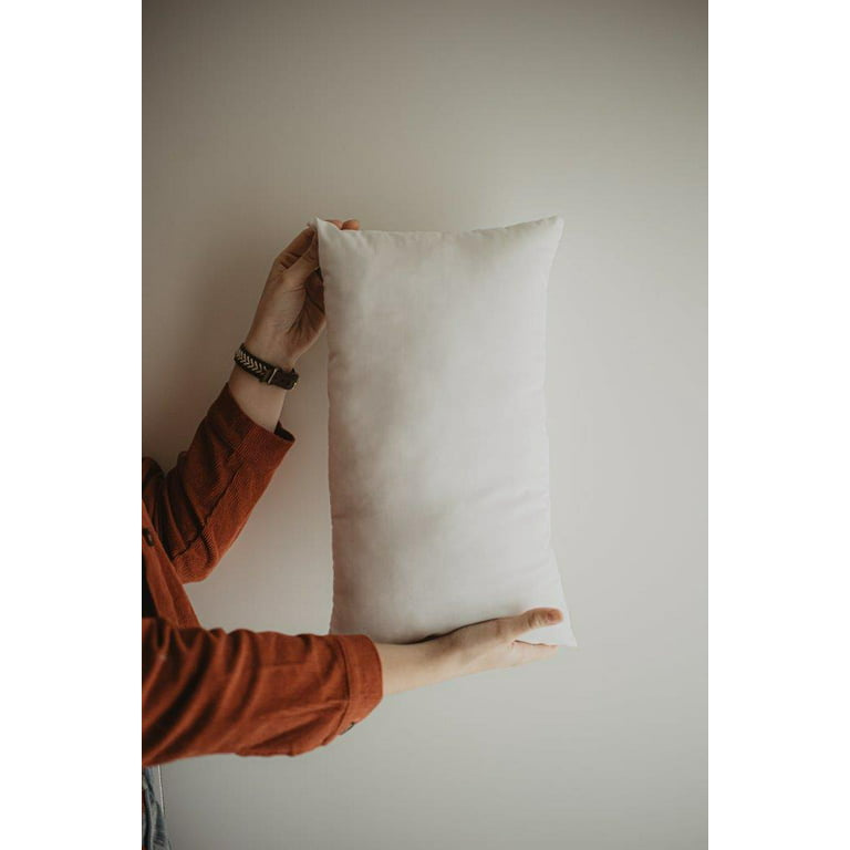 14x10 or 10x14, Indoor Outdoor Hypoallergenic Polyester Pillow Insert, Quality Insert, Pillow Insert, Throw Pillow Insert
